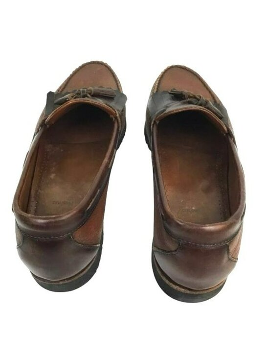 Allen Edmonds Nashua Kiltie Tassel Loafers Brown Mens 12 D main image 8